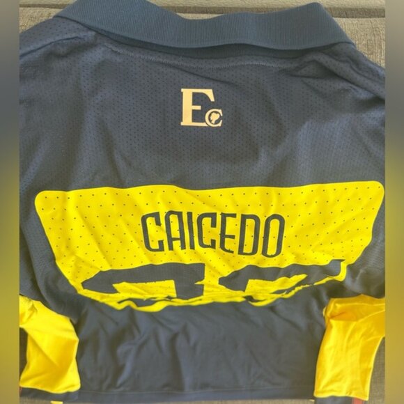 Marathon Authentic Ecuador Copa America 2024 Moises Caicedo Jersey Men’s Sz L - Picture 6 of 6